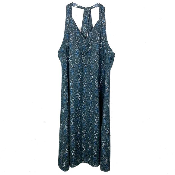 Merrell Womens Ellsworth Opti-Wick Mini Dress Black Geometric Print Size Medium - Picture 1 of 13